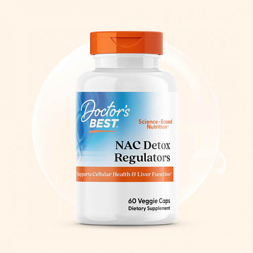 Doctor’s Best NAC Detox Regulators, 60 vc 60 шт