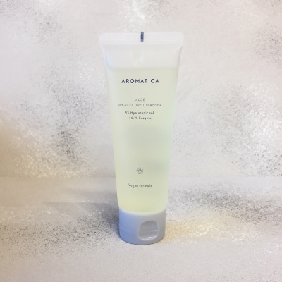 Aromatica  Aloe Hy- ffective Cleanser 5% Hyaluronic sol. 0,1 Enzy 120mle