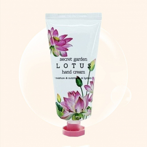 Jigott Secret Garden Lotus Hand Cream 100 мл