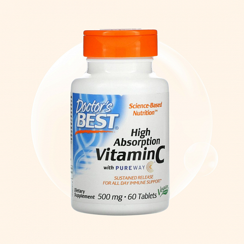 Doctor's Best High Absorption Vitamin C with PureWay-C