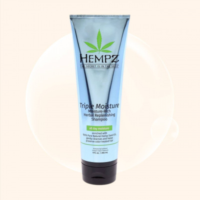 Hempz Triple Moisture Daily Herbal Replenishing Shampoo 265 мл