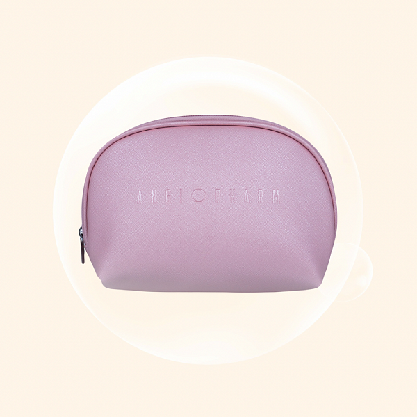 ANGIOPHARM Cosmetic Bag Medium Lilac