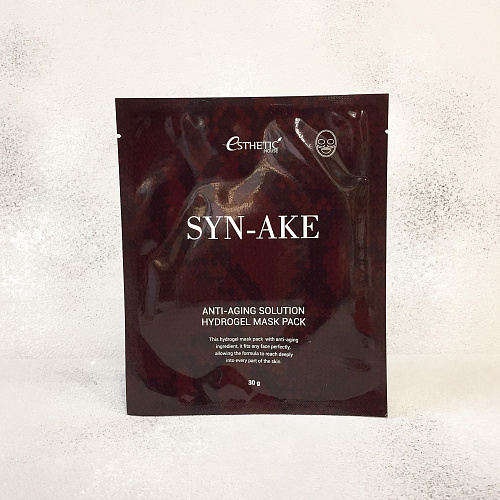 Esthetic House Syn-Ake Anti-Aging Solution Hydrogel Mask Pack 28 мл