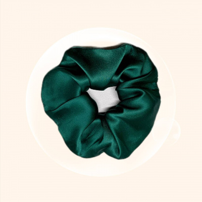 Emerald Silk Barette M