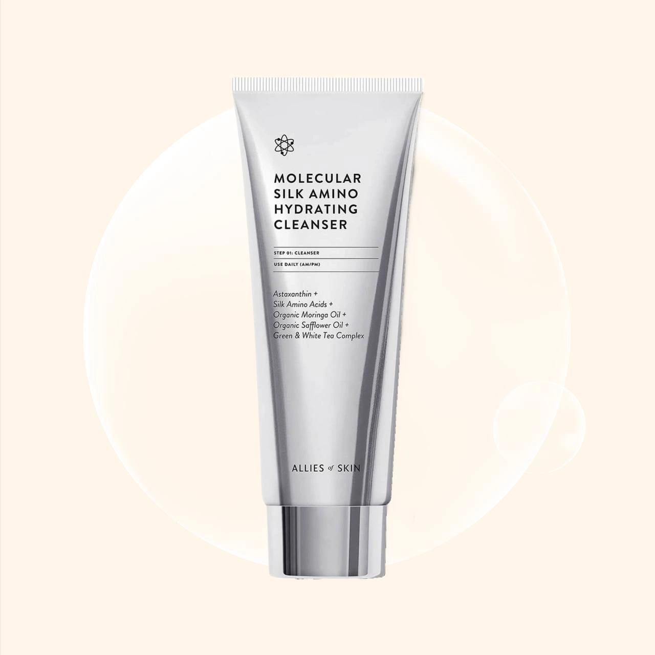 Allies of Skin Molecular Silk Amino Hydrating Cleanser 100ml купить в  Москве, Санкт-Петербурге и Липецке