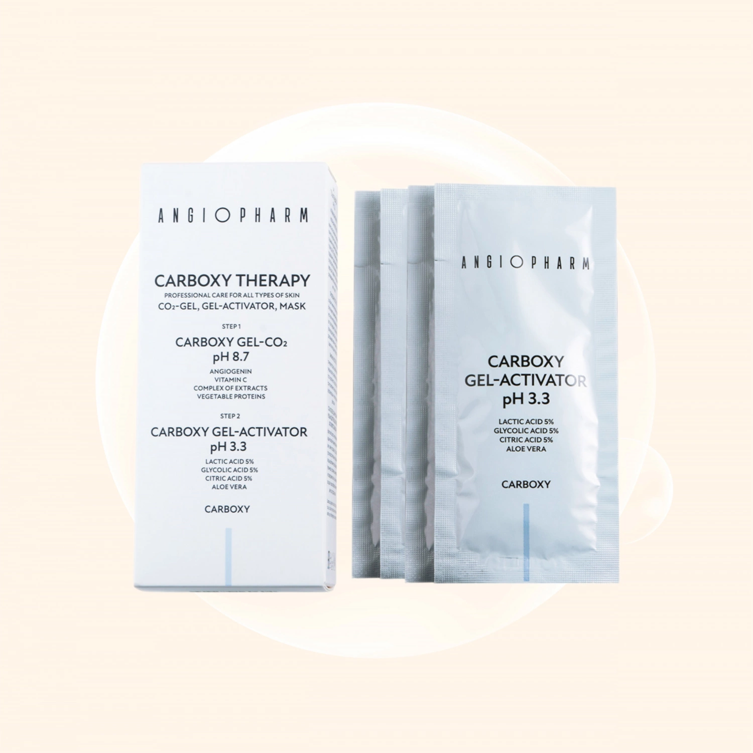 Angiopharm Carboxy Therapy 3*15 мл купить в Москве, Санкт-Петербурге и  Липецке